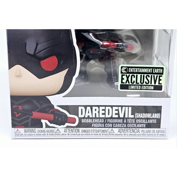 Daredevil Shadowland Marvel Funko Pop! Vinyl #1323 EE Exclusive Brand New - Picture 5 of 9